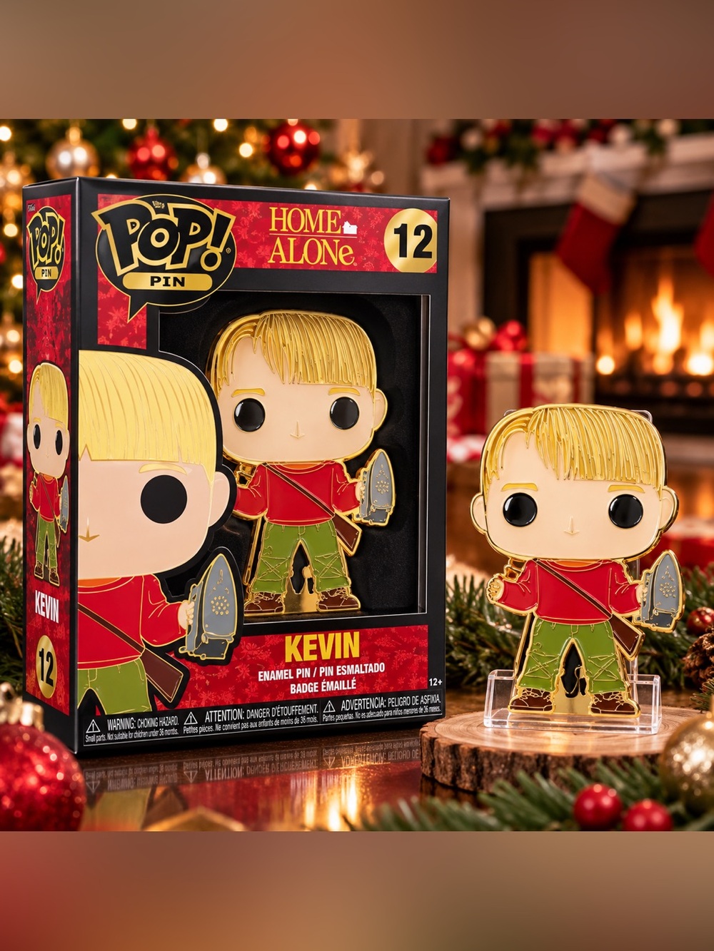 Funko Pop! Pin - Kevin from Home Alone (Enamel Pin)